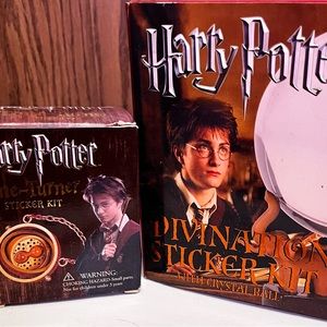 Harry Potter Divination sticker kit and Harry Potter Time Turner sticker kit